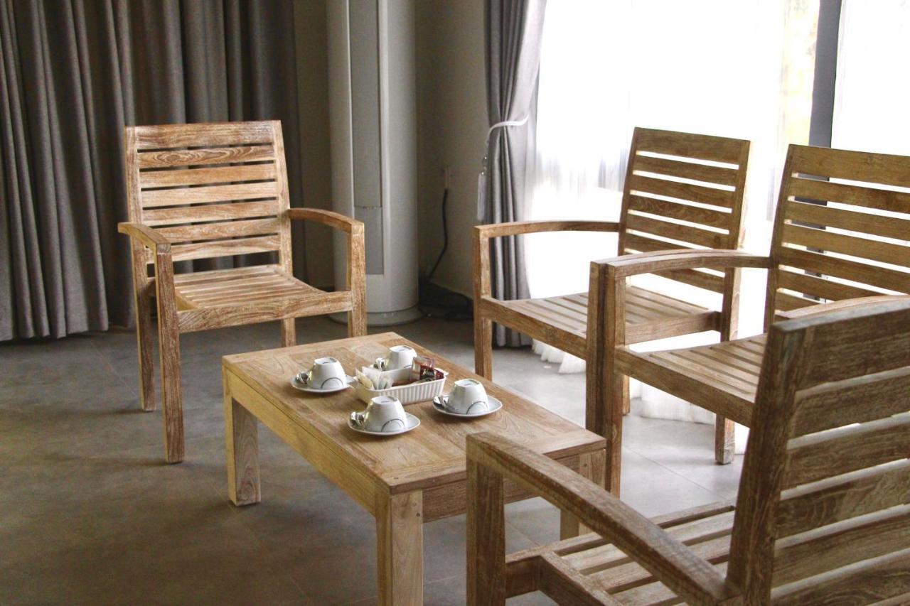 Nivadoo Resort Sigiriya Exterior photo Outdoor furniture